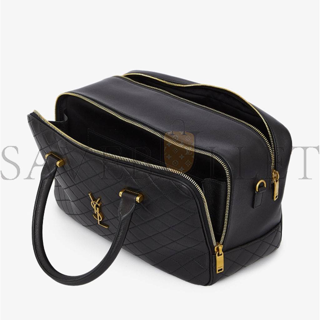 YSL SAINT LAURENT LYIA DUFFLE BAG 7667851EL071000 (31*16*13)